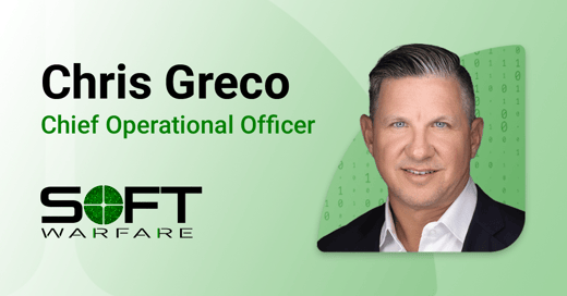 SOFTwarfare Names Chris Greco as COO to Accelerate Global Growth